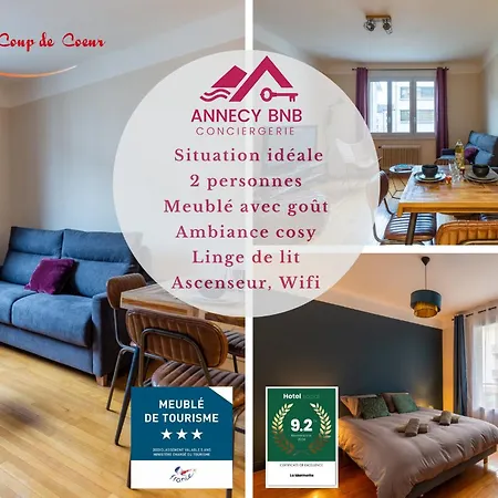 Daire La Marmotte: 2 Persons, Center And Lake, 3* *